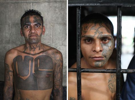 Adam Hinton photographs members of the MS-13 gang. Ms 13 Tattoo, Freddie Mercury Movie, Ms 13, 13 Tattoo, Shocking Facts, Old Tattoos, Training Day, Nature Tattoos, Home Poster