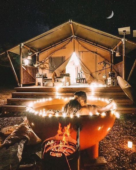 The Sheltered Glamping Co: Romantic Escape in Australia!#PhillipIsland #Australia || Photo by @thesundaychapter  checkout our website to book! Safari Tent, Travel Destinations Bucket Lists, Luxury Tents, Romantic Escapes, Enjoy Your Vacation, Luxury Camping, Romantic Night, Things To Do In London, Visit London