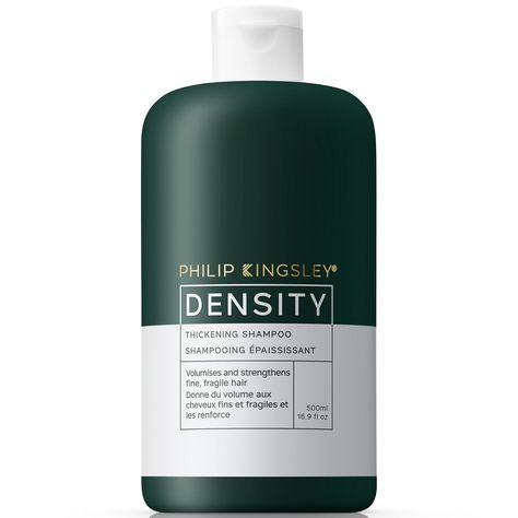 A thickening shampoo to instantly volumise fine hair without causing dryness. | Philip Kingsley Density Thickening Shampoo, 500 ml | Dermstore Lip Sunscreen, Philip Kingsley, Eye Palettes, Thickening Shampoo, Body Sunscreen, Skin Care Kit, Mens Skin Care, Beauty Favorites, Face Sunscreen