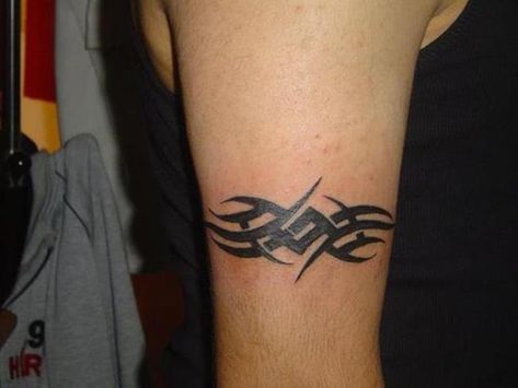 30 Best Armband Tattoos Bicep Band Tattoo, Tattoo Bicep, Leg Band Tattoos, Armband Tattoos For Men, Band Tattoos For Men, Trishul Tattoo, Band Tattoos, Armband Tattoos, Forearm Band Tattoos