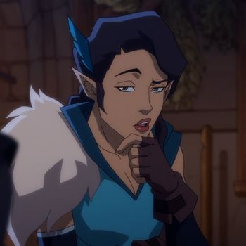 Vex Ahlia, Elven City, Western Anime, Elf Ranger, Half Elf, Laura Bailey, Raven Queen, Vox Machina, Critical Role