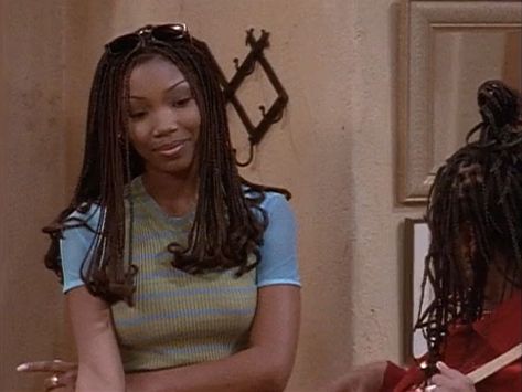 NOSTALGIA on Twitter: "moesha's hairstyles, a thread https://t.co/rJv3uLCZlL" / Twitter Hair Styles Braids, Styles Braids, Braid Designs, 90s Aesthetic, Aesthetic Black, Black Artists, Black Art, Brandy, On Tumblr