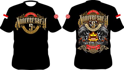 T SHIRT ANNIVERSARY RX KING KPS Shirt Design, Shirt Designs, Tshirt Designs, ? Logo, T Shirt, Quick Saves, Design