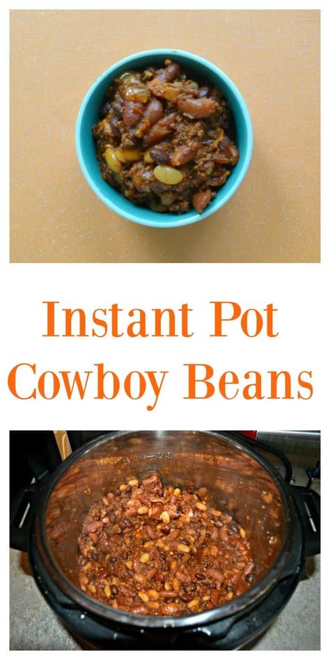 Beans Instant Pot, Cowboy Baked Beans, Easy Bacon Recipes, Easy Recipes Dinner, Canned Baked Beans, Recipes Ground Beef, Cowboy Beans, Boston Baked Beans, Summertime Recipes