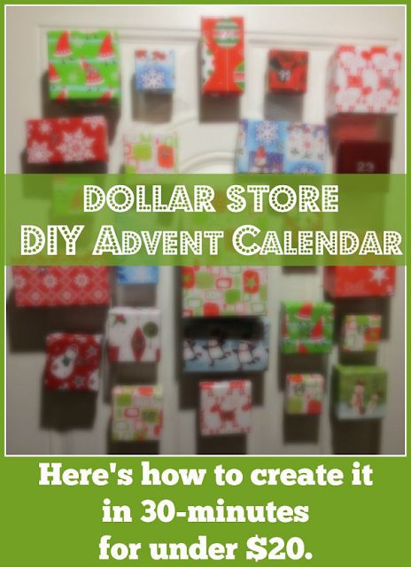 Make Your Own Advent Calendar For Kids, Dollar Tree Advent Calendar, Diy Christmas Ornaments For Toddlers, Advent Calendar For Toddlers, Cheap Christmas Crafts, Reusable Advent Calendar, Advent Calendar Fillers, Homemade Advent Calendars, Advent Calendar Boxes