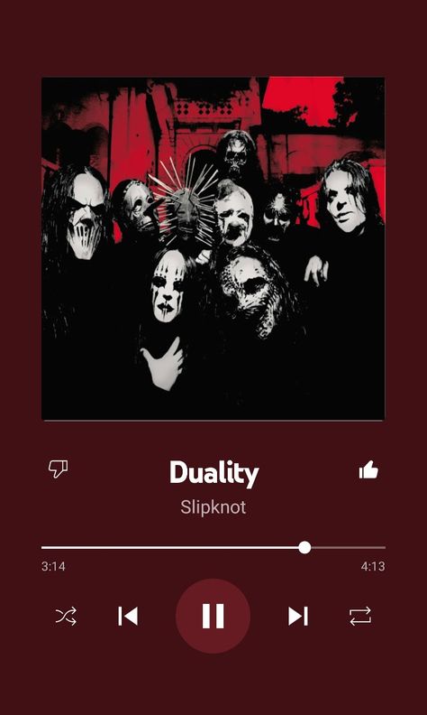 #Slipknot Metal Songs Aesthetic, Slipknot Songs Spotify, Vermilion Slipknot, Slipknot Songs, Rockstar Girl, Metallica Music, Hey Siri, Metal Songs, Song Ideas