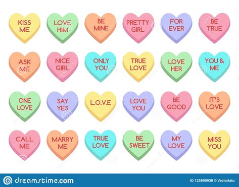 Sweet Heart Candy, Candy Background, Sweetheart Candy, Love Heart Sweets, Is It Love?, Conversation Hearts, Valentine Quotes, Valentine's Day Quotes, No Sugar Foods