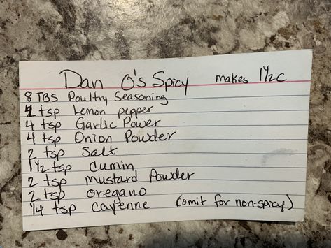 Dan O Seasoning Recipe Copycat, Dan O Seasoning Recipe, Danos Seasoning Recipe Copycat, Dan Os Seasoning Recipes, Danos Seasoning Recipe, Diy Mrs Dash Seasoning Recipe, Dan O’s Seasoning Diy, Dan O’s Seasoning Recipes, Dan O’s Seasoning Recipes Chicken