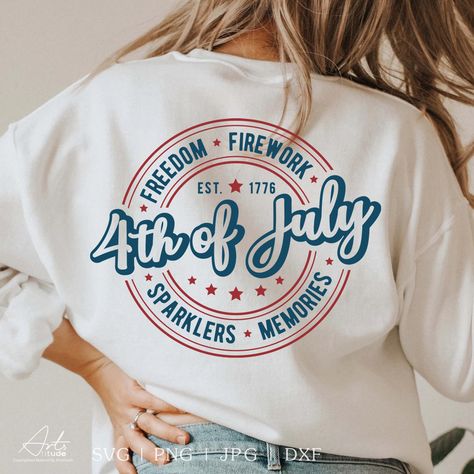 4th of July SVG, Fourth of July SVG, America Freedom Firework Sparklers Memories, Patriotic Svg, Independence Day Svg, America Sublimation by ArtsTitude on Etsy Braves Shirts, Fourth Of July Svg, Patriotic Svg, 4th Of July Svg, Fourth Of July Shirts, Vinyl Shirts, Land Of The Free, Patriotic Shirts, Trendy Shirts