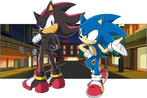 Sonic Channel Art Shadow, Shadow The Hedgehog Sonic Channel, Sonic And Shadow Official Art, Sonic Official Artwork, Sonic Channel, Big The Cat, Character Bio, Sonic Adventure 2, Sonic Heroes