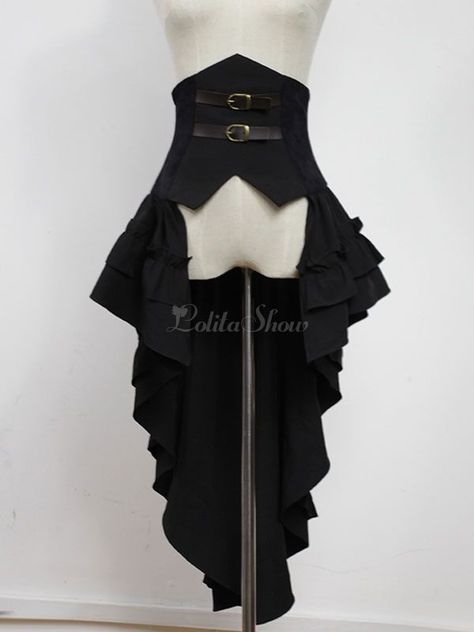 Gothic.  Do you actually seek to stand out from the crowd and let your very own character stand out? Corset Skirt, Gothic Steampunk, Fashion Design Drawings, Fantasy Fashion, Cosplay Outfits, Edgy Outfits, Green Skirt, Gothic Lolita, Mode Vintage