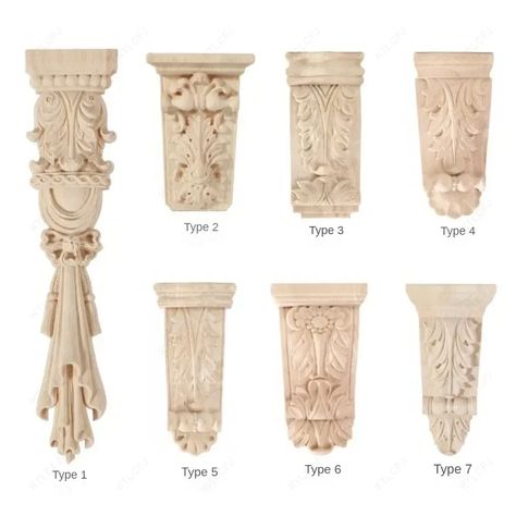 Fireplace Cabinet, Column Decoration, Gate Decoration, European Style Homes, Wooden Craft, Wood Fireplace, Window Door, Flower Ornaments, Wood Carved