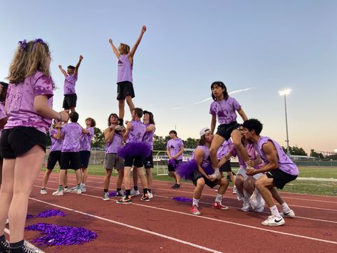 Powder Puff Game, Powderpuff Cheerleaders, Powderpuff Football, Powder Puff Football, School Event, School School, Flag Football, Football Boys, Class Activities