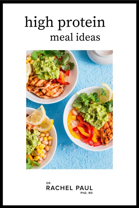 1600 Calorie High Protein Meal Plan For Women, College Nutritionist Meal Plan, College Nutritionist Recipes, High Protein Meal Ideas, Protein Meal Ideas, Protein Dinners, Rachel Paul, High Protein Meal Plan, College Nutritionist