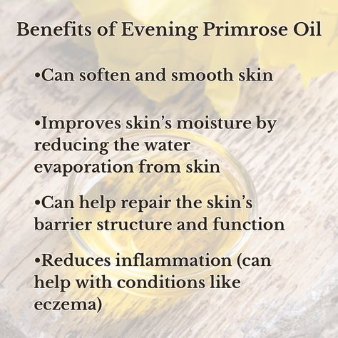 𝑵𝒂𝒕𝒖𝒓𝒆’𝒔 𝑩𝒆𝒔𝒕 𝑲𝒆𝒑𝒕 𝑺𝒆𝒄𝒓𝒆𝒕 Ever wonder why we love evening primrose oil? Here’s why! Discover the secrets of evening primrose oil, celebrated for its remarkable skin-healing properties. Rich in essential fatty acids, it effectively soothes inflammation, reduces acne, and maintains skin elasticity, making it a staple in any skincare arsenal. Explore its benefits in our latest post! Product we formulate with evening primrose oil: Nourishing Bath & Body Oil #NaturalIngredients #EveningPrimros... Primrose Oil Benefits, Evening Primrose Oil Benefits, Primrose Oil, Evening Primrose Oil, Oil Benefits, Best Kept Secret, Evening Primrose, Essential Fatty Acids, Skin Healing