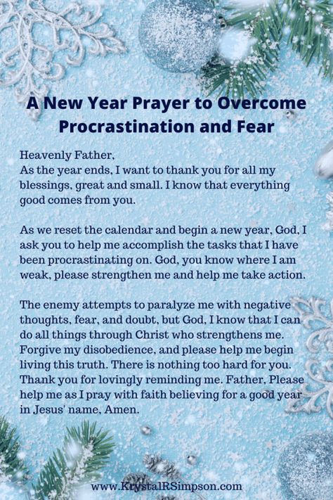 Prayer Against Procrastination, Prayer For Procrastination, Prayer For Laziness And Procrastination, Preschool Prayers, Prayer For The New Year, New Year Prayer, New Years Prayer, Overcome Procrastination, Worship Quotes