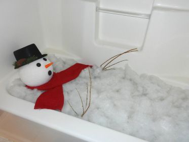 Bathtub Christmas Decor, Snowman In Bathtub, Elf On The Shelf Mischief, Cool Christmas Ideas, Christmas Florida, Snowman Costume, Christmas In July Party, Elf Of The Shelf, Winter Decorating Ideas