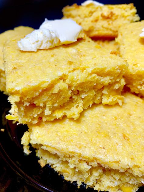 3 Ingredient Cornbread (Vegan) – Midnight Munchies & More! 3 Ingredient Cornbread, Cornbread Vegan, Midnight Munchies, Jiffy Corn Muffins, Vegan Cornbread, Corn Muffin, Jiffy Corn Muffin Mix, Jiffy Cornbread, Corn Muffin Mix