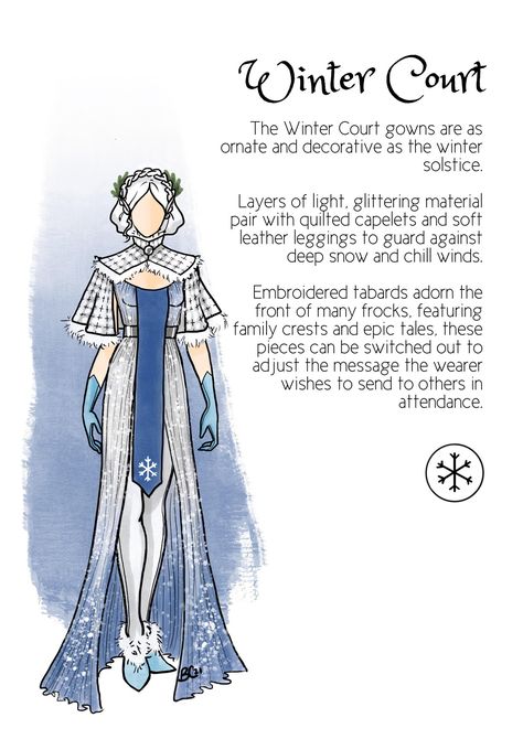 Court Fashion, Winter Court, Court Dresses, A Court Of Wings And Ruin, Sarah J Maas Books, A Court Of Mist And Fury, Sum Up, Sarah J Maas, Winter Solstice