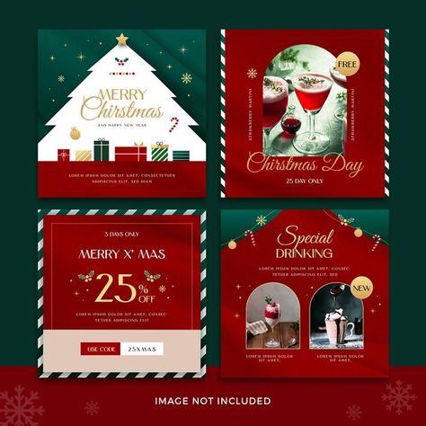 Merry Christmas In Portuguese, Christmas Advertising Design, Christmas Sale Poster, Christmas Poster Design, Christmas Advertising, Merry Christmas Poster, Christmas Graphic Design, 달력 디자인, Christmas Mail