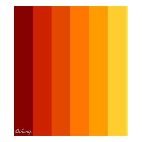 Red Yellow Color Palette, Orange Yellow Palette, Yellow Color Palette, Calming Pictures, Yellow Paint Colors, Yellow Palette, Colors Of Fire, Orange Color Palettes, Brown Color Schemes