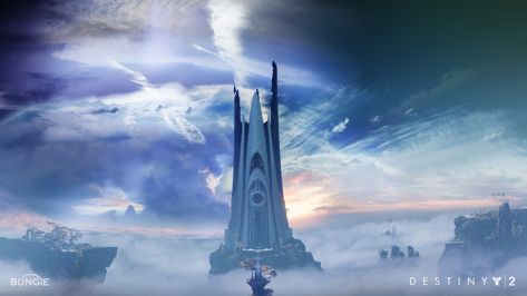 ArtStation - Destiny 2: Season of the Lost Sky Destiny 2 Awoken, City Sky, Destiny 2, Ancient Cities, Empire State Building, The Expanse, Art Direction, Destiny, Architecture Design