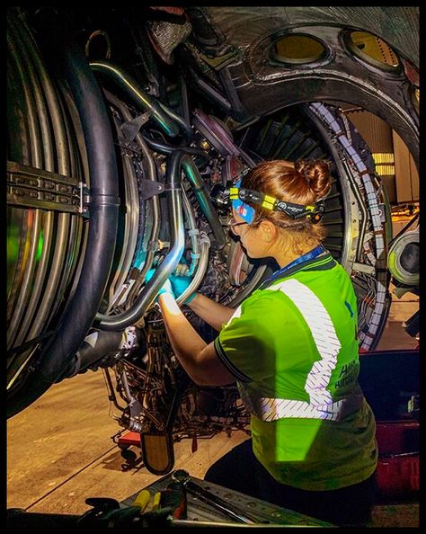 Jet Engine Maintenance. Aircraft Engineering Aesthetic, Aircraft Engineering, Aircraft Maintenance Engineer, Aviation Engineering, Aircraft Maintenance, Aerospace Engineering, Study Smarter, Jet Engine, Private Jet