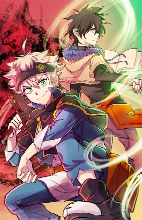 Anime Rivals, Asta And Yuno, Black Clover Wallpaper, Hxh Characters, 2160x3840 Wallpaper, Black Clover Manga, Japon Illustration, Black Bull, Black Clover Anime