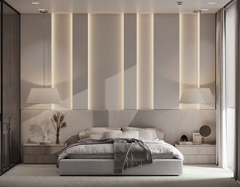 interior design and decor Modern Luxury Bedroom, Modern Bedroom Interior, Bedroom Closet Design, Dekorasi Kamar Tidur, Luxury Bedroom Master, Bedroom Decor Design, Bedroom Bed Design, Bilik Tidur, Bedroom Furniture Design