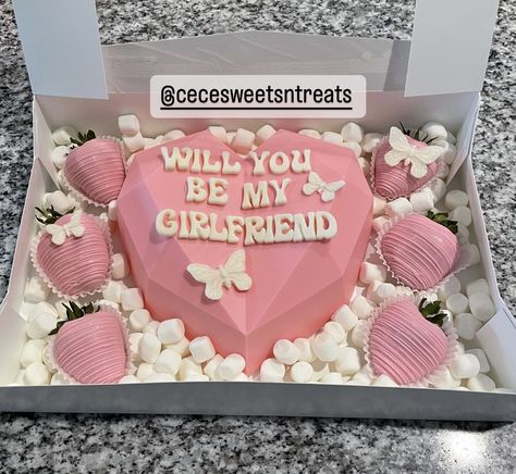 Will You Be My Girlfriend Cake Ideas, Will You Be My Girlfriend Chocolate Covered Strawberries, Strawberries For Girlfriend, Will You Be My Girlfriend Strawberries, Will You Be My Girlfriend Cake, Ask To Be Girlfriend Ideas, Will U Be My Girlfriend Proposal, Will You Be My Girlfriend Ideas, Asking Her To Be My Girlfriend Ideas