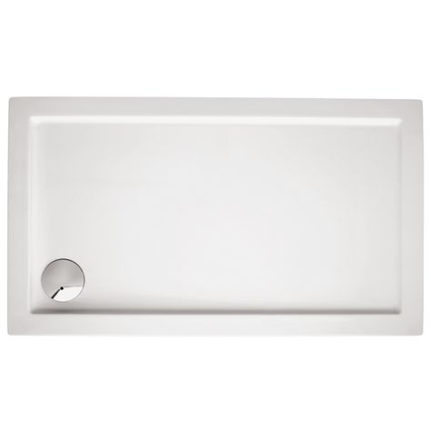 Surface rectangular shower tray 1200 x 700 image 1 Shower Top View, Half Bathroom Ideas Farmhouse, Furniture Icon, 2d Furniture, Bathroom Accessories Decor, Shower Cabinets, Flat Plan, Shower Box, Shower Cabin