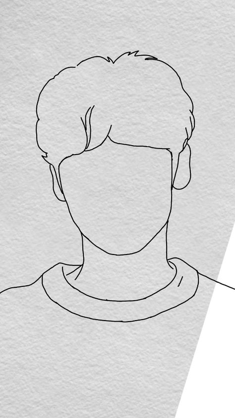 Kpop Outline Drawing, Kpop Outline, Txt Drawings, Kpop Nails, 심플한 그림, Bahasa Jepun, Easy Love Drawings, Minimalist Drawing, Outline Drawing