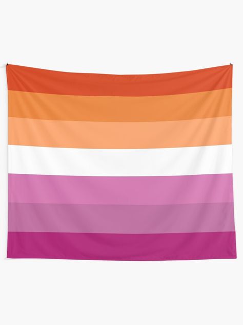 Lesbian Flag Room, Lgbt Sticker, Bedroom Deco, Lesbian Flag, Flag Wall, Cartoon Memes, Lgbtq Pride, Lgbt Pride, Pride Flags