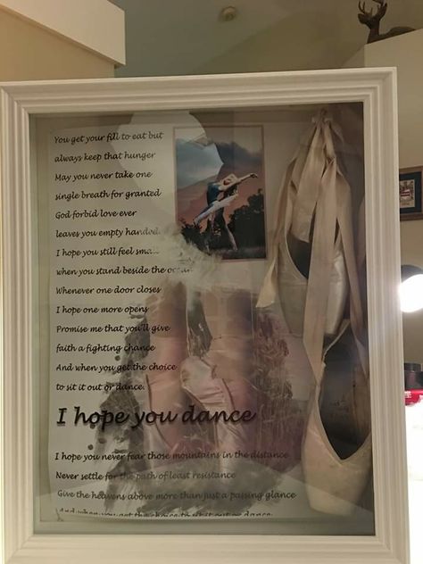 First Ballet Shoes Display, Shadow Box Pointe Shoes, Ballet Shadow Box Ideas, Old Ballet Shoes Display, Ballet Box, Framed Ballet Shoes, Forbidden Love, Shoe Display, Dance Quotes