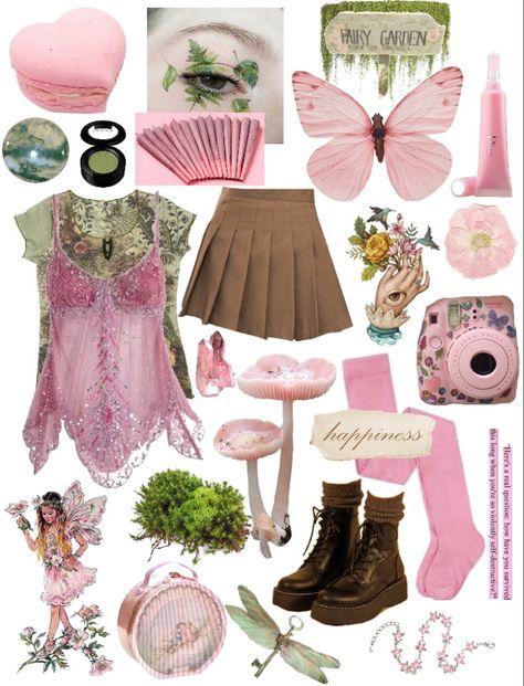 Melanie Martinez Aesthetic Outfits, Melanie Martinez Outfit Ideas, Fairy Core Outfits, Brown Grunge, Melanie Martinez Outfits, Melanie Martinez Concert, Fairy Outfit, Mode Grunge, Fairy Clothes