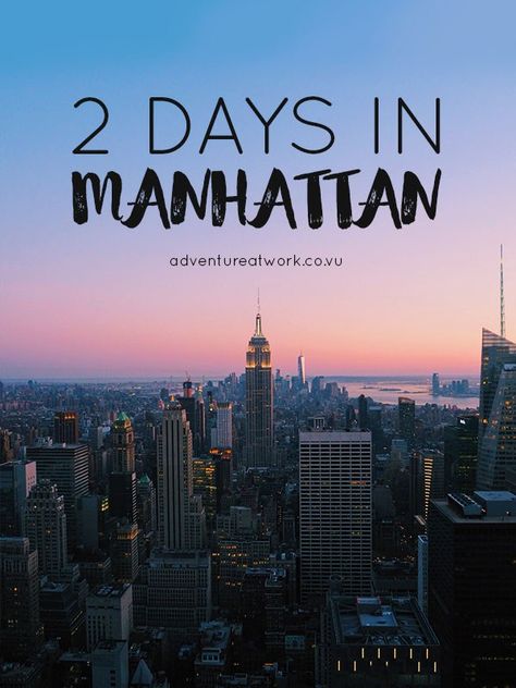 Heading to New York City soon but don't have a lot of time? In this article I show you how best to spend two days in Manhattan! Visit New York City, Battery Park, Well Read, Visit New York, New York City Travel, Nyc Trip, Manhattan New York, New York Travel, World Trade Center