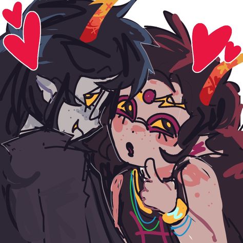 Vriska X Feferi, Meenah X Vriska, Outfits To Put Your Oc In, Homestuck Pfp Matching, Oc Ideas Clothes, Homestuck Tattoo, Feferi Peixes, Vriska Serket, Discord Ideas