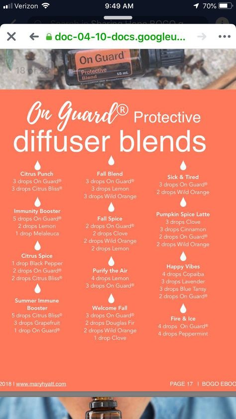 Doterra Germs Be Gone Diffuser, Doterra Fall Diffuser Blends On Guard, Doterra On Guard Diffuser Blends, Doterra Sick Diffuser Blend, Doterra Immunity Diffuser Blend, Onguard Diffuser Blends, Sick Day Diffuser Blends, Diffuser Blends For Sickness, Sick Diffuser Blend