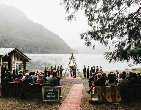 Nature Bridge Olympic Lake Crescent Wedding, Campsite Wedding, Lake Crescent, Campground Wedding, Washington Wedding Venues, Summer Camp Wedding, Mountain Top Wedding, Woodsy Wedding, Portland Wedding Photographer