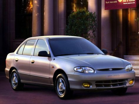 Hyundai Accent Sedan Worldwide '1996–2000 Car Hyundai, Hyundai Accent, Concept Car, Rally Car, Liverpool Fc, Car Tuning, Free Pictures, Concept Cars, Hd Wallpaper