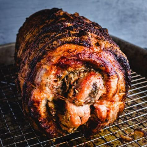 Rosemary Stuffing, Porchetta Roast, Porchetta Recipes, Sip And Feast, Pork Roast Recipes, Pork Belly Recipes, Italian Meats, Pork Loin Recipes, Tenderloin Recipes