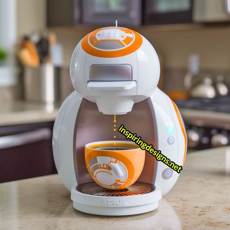 These Star Wars Kitchen Appliances Belong In Every Star Wars Geek’s Home Star Wars Appliances, Star Wars Kitchen, Baking Mixer, Roomba Vacuum, Star Wars Room, Star Wars Decor, Keurig Coffee Makers, Space Adventure, Bb 8