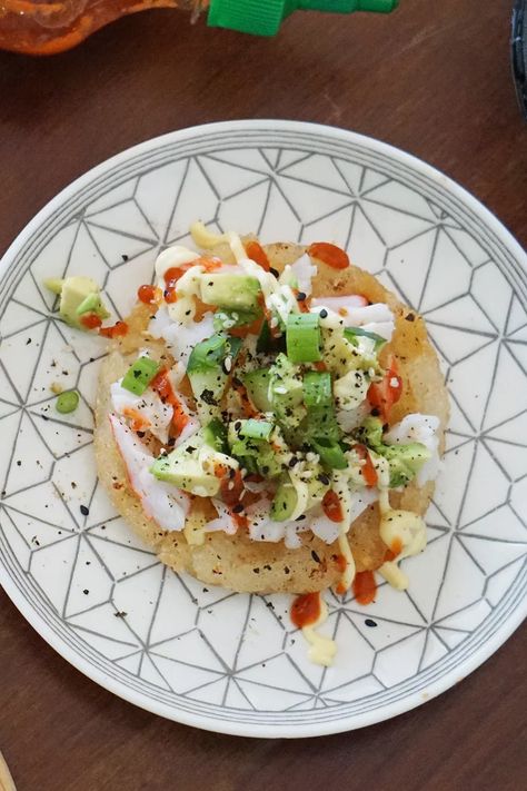 I Tried TikTok's Sushi Waffles; Here's How to Make Them Spicy California Roll, Crispy Grilled Cheese, Sushi Fillings, Sushi Ingredients, Waffle Maker Recipes, Rice Varieties, Popsugar Food, Healthy Recipies, Recipe Images