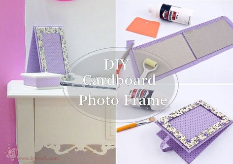 Photo Backdrop Frame, Wall Frames Diy, Homemade Picture Frames, Diy Photo Frame Cardboard, Photo Frame Ideas, Cardboard Picture Frames, Frames For Pictures, Cardboard Photo Frame, Photo Frame Diy