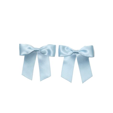 Handmade French silk ribbon hair bows. Approx. 3" long. Mini alligator clips. Sold as a pair. Light Blue Accessories, Blue Template, Light Blue Ribbon, Fav Products, French Silk, Ribbon Hair Bows, Blue Pin, Alligator Clips, Back To