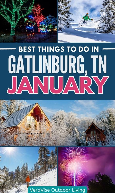 Best Things To Do In Gatlinburg in January Gatlinburg Christmas, Gatlinburg Tennessee Vacation, Things To Do In Gatlinburg, Ober Gatlinburg, Gatlinburg Vacation, Christmas Festivities, Gatlinburg Cabins, Tennessee Vacation, Gatlinburg Tennessee