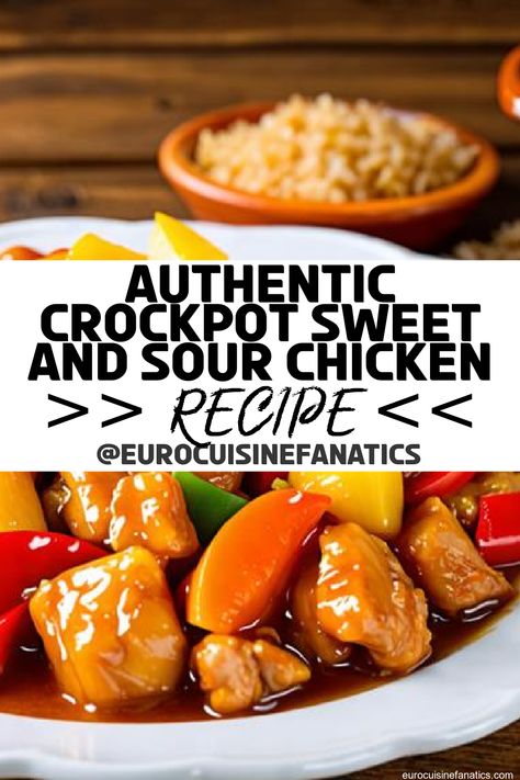 Discover three authentic sweet and sour chicken recipes for the crockpot that bring vibrant Chinese flavors to your kitchen—each one is a delightful twist waiting to be uncovered.
 #europeancuisine #authentic #european #cuisine #italianfood #frenchfood #greekfood #homecooking #authenticrecipes #recipes Sweet And Sour Chicken Slow Cooker, Crockpot Sweet And Sour Chicken Recipes, Sweet And Sour Chicken Crockpot, Sweet And Sour Chicken Recipes, Belgian Sugar Waffle Recipe, Crockpot Sweet And Sour Chicken, Recipes For The Crockpot, Sugar Waffles Recipe, Sweet And Sour Chicken