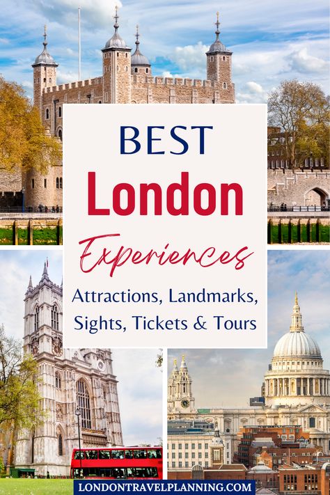 Discover the best London experiences with our guide to top attractions, tickets, and tours. Explore the city's highlights and make the most of your visit with these must-see activities. London In January, London In November, London In March, London In August, London In October, London Sightseeing, London In December, London Tourist, Visiting London