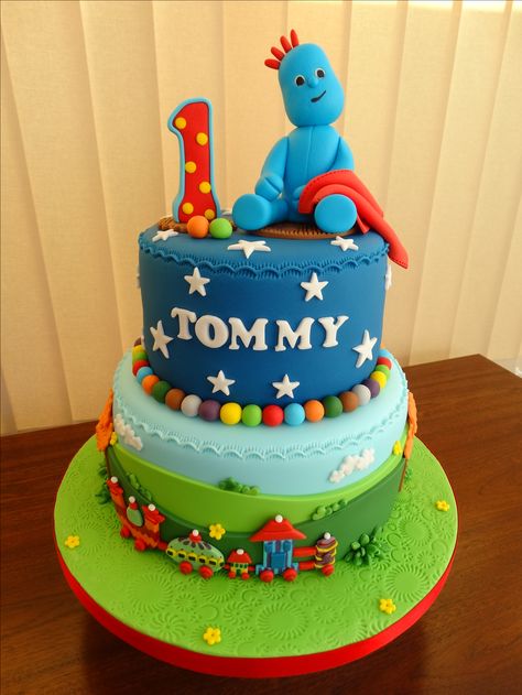 Iggle Piggle Party, Iggle Piggle Cake, In The Night Garden Cake, Pickle Cake, Birthday Cake Kids Boys, Iggle Piggle, In The Night Garden, The Night Garden, Garden Cake