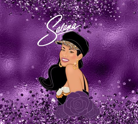 Selena 20z skinny tumbler wrap Selena Tumbler, Selena Q, Ab Work, Selena Quintanilla Perez, Family Brand, Selena Quintanilla, Water Glasses, Kat Von D, Greys Anatomy